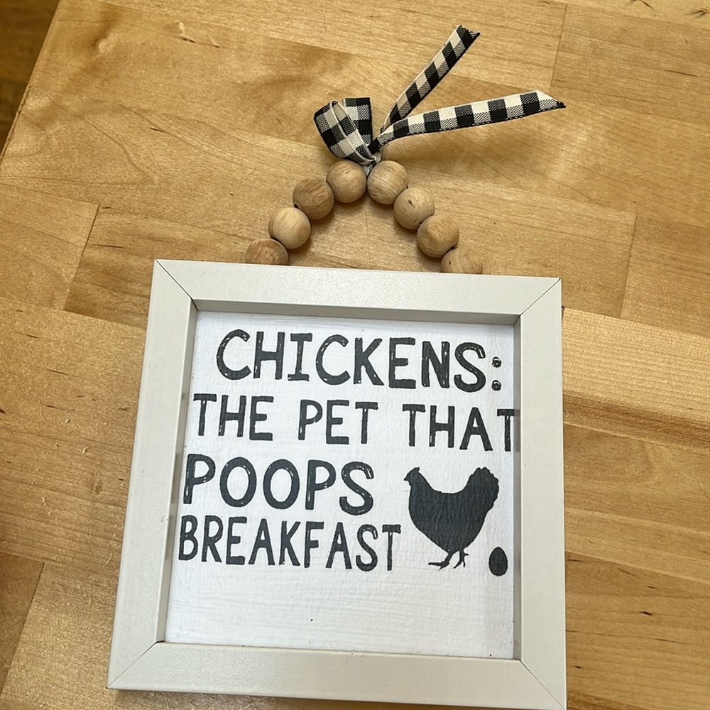 Chicken sign